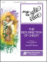 The Resurrection of Christ Vocal Solo & Collections sheet music cover